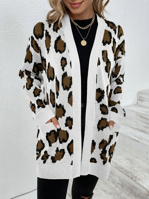 'Ulani' Animal Print Cardigan - Celes Fashion
